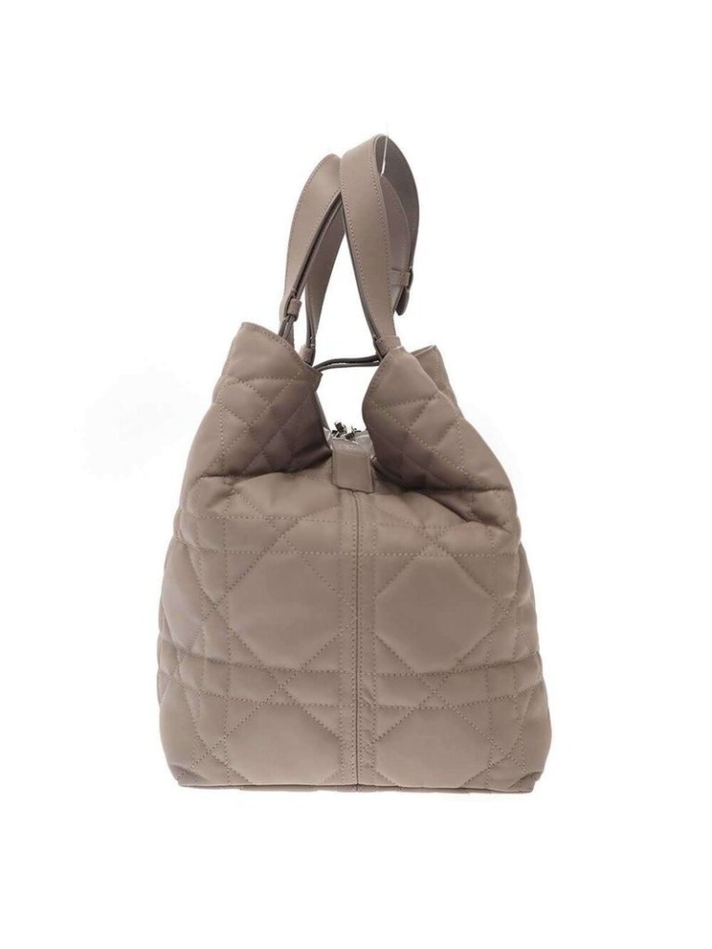 Dior Toujours Bag Large Macro Cannage Calfskin Beige - Picture 3 of 8